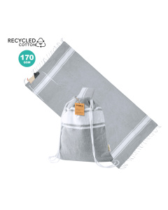 Sac à dos de plage en coton recyclé