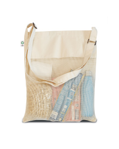 Sac bandoulière personnalisé en coton biologique | 39 x 49 cm | 240 g