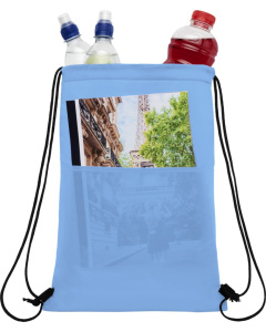 Sac isotherme avec cordon et capacité de 12 canettes