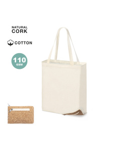 Sac pliant liège et coton