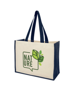 Sac Cabas publicitaire 320 gr en toile et jute