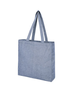 Tote bag recyclé publicitaire avec soufflet 210 gr
