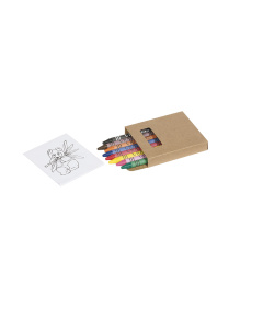 Boîte de coloriage à la cire