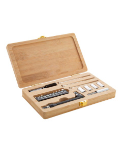 Set outils en bambou personnalisable