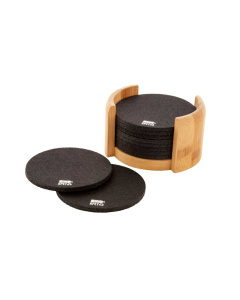 Lot sous-verres en feutre RPET