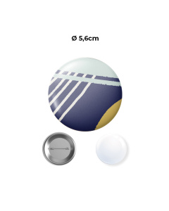 Pins de 5,6 cm de diamètre