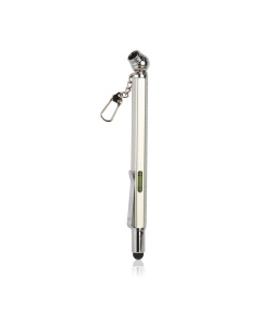 Stylet multi-fonctions en métal et plastique
