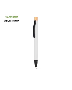 Stylo en aluminium avec finition gommée