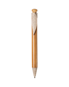 Stylo en bambou Feuille