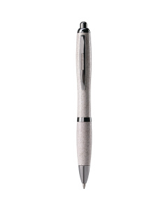 Stylo à bille publicitaire en paille de blé
