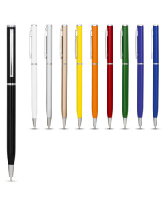 Stylo-bille Slim en aluminium publicitaire