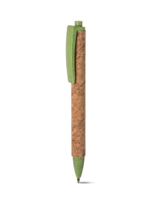 Stylo en liège et paille de blé