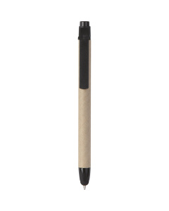 Stylo stylet en carton recyclé avec logo