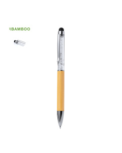Stylo touch avec capsule transparente