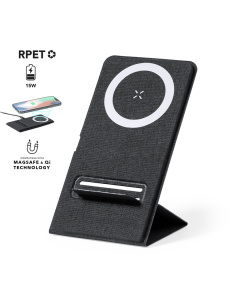 Support et chargeur publicitaire 15W