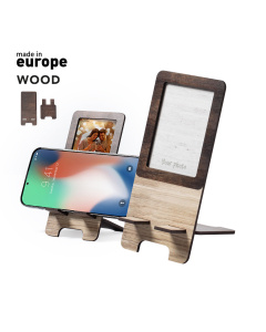 Support photo en bois personnalisable