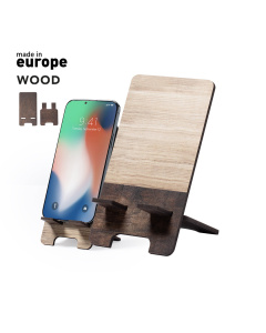 Support de smartphone en bois personnalisable