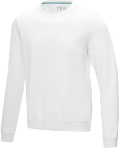Sweat à col rond bio GOTS recyclé homme