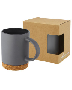 Tasse 425 ml en céramique avec base en liège