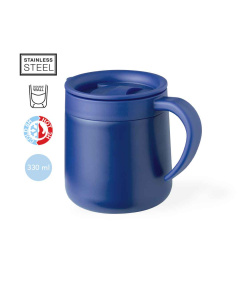 Tasse mate thermique 330 ml avec base  antidérapante