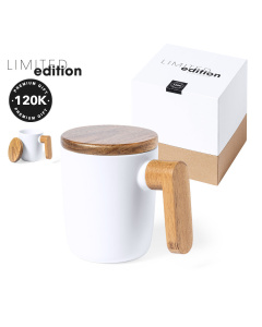 Tasse publicitaire en bois