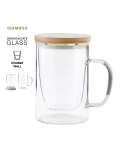 Mug isotherme publicitaire 450 ml