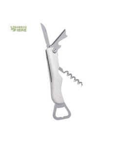 Tire-bouchon en Fibre Bambou personnalisable