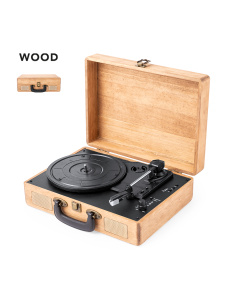 Tourne-disque en bois à personnaliser