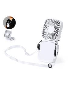 Ventilateur portable avec bandoulière personnalisable